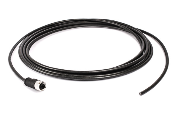 BINDER Socket Circular M12 5p with Cable 5m 79-3540-35-05