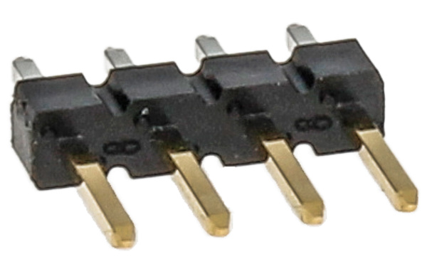 AMPHENOL ICC Plug Square BergStik 4p THT 77311-118-04LF