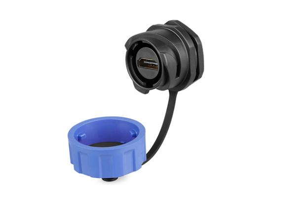 HDMI2.0 Single Hole Female Socket CNLINKO YM-24-J/HDMI2/213/SX-42-101