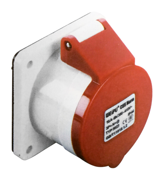 Розетка панельная 3P+PE+N 110В~ 16А IP44 TYPR56234
