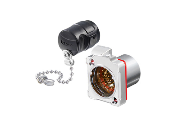Metal Two hole Male socket CNLINKO BD-24-C19SX-03-207A