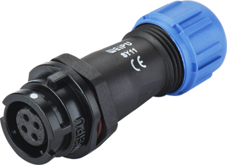 Розетка межкабельная Weipu SY1111/S5C