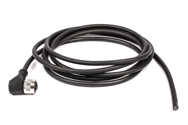 BINDER Socket Circular M12 5p with Cable 2m 79-3444-32-05