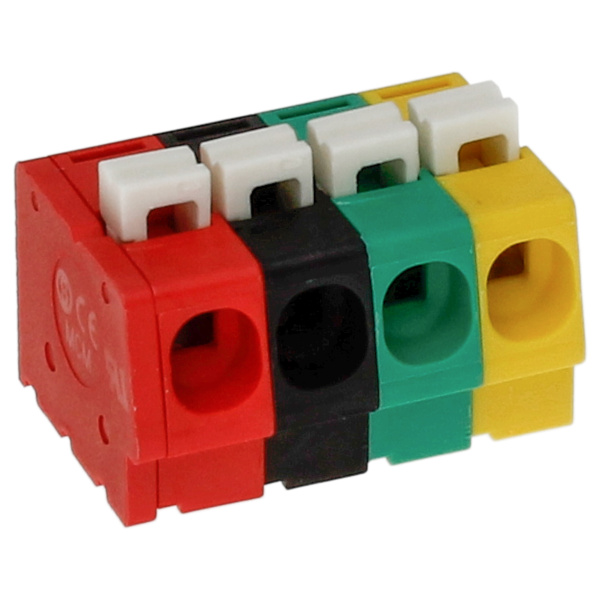 SAURO Cageclamp MCM 4p THT MCM04001-0XW01