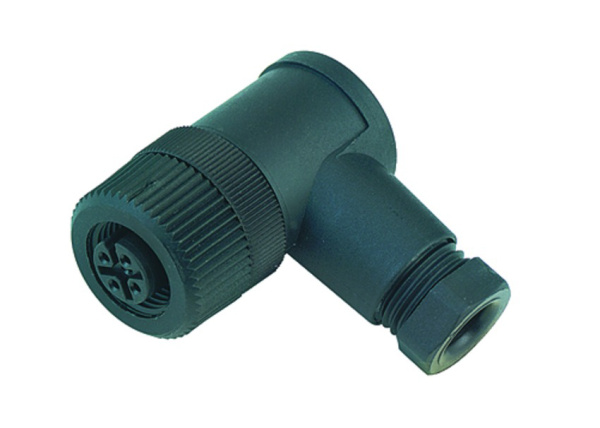 BINDER Socket Circular M12 4p Screwclamp 99-0430-20-04