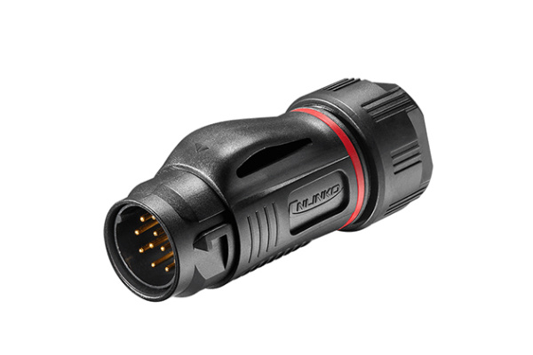 Plastic male plug CNLINKO BD-20-C12PE-02-001A