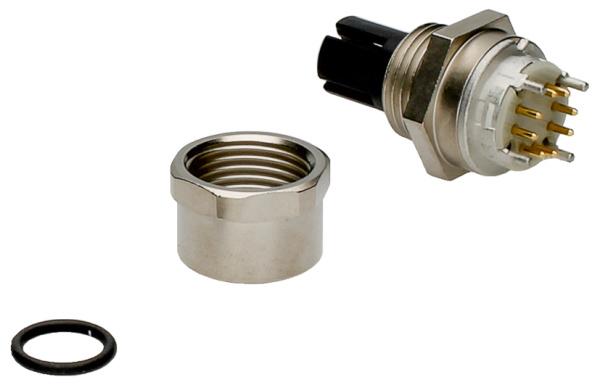 BINDER Socket Circular M12 8p THT 99-3782-210-08