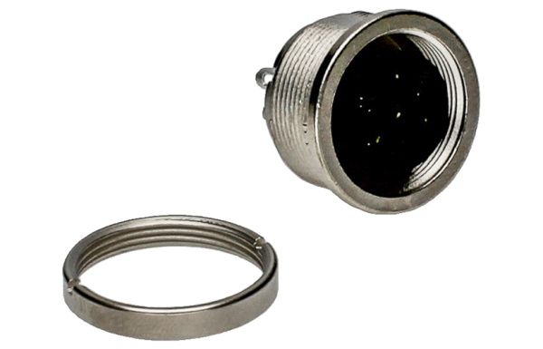 BINDER Socket Circular M16 7p Solder 09-0328-00-07