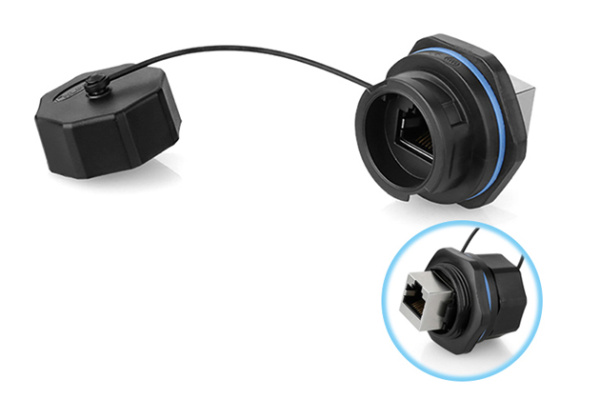 Metal Plug + Two-hole Socket CNLINKO YT-RJ45
