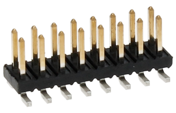 AMPHENOL ICC Connector strip male 2x8p 57202-G52-08ULF