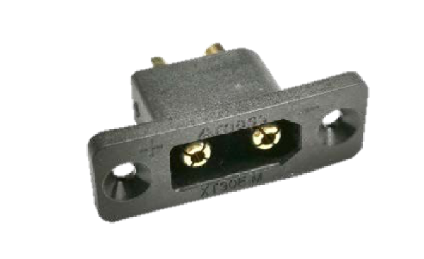 Вилка на панель папа Amass XT90E-M.G.B