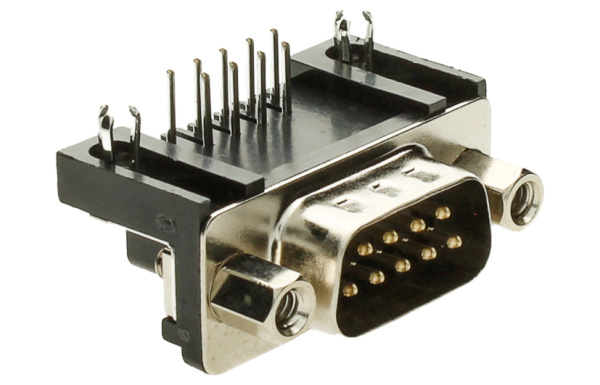 TCO Plug D-Sub STD 9p THT D123D1P1123E11N0