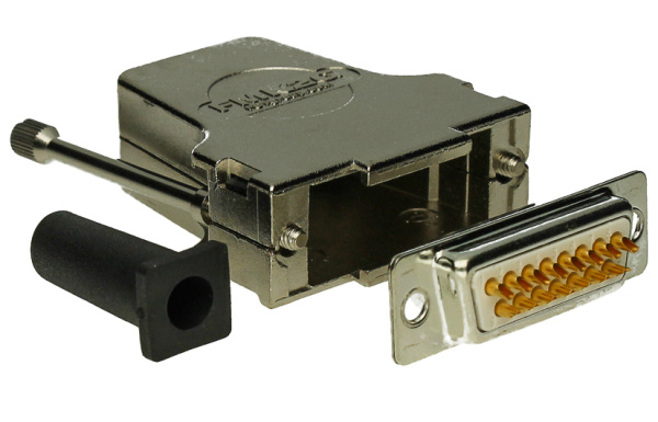 FCT D-Sub Connector kit Sub-D 15p F FMK2G-15S-3360
